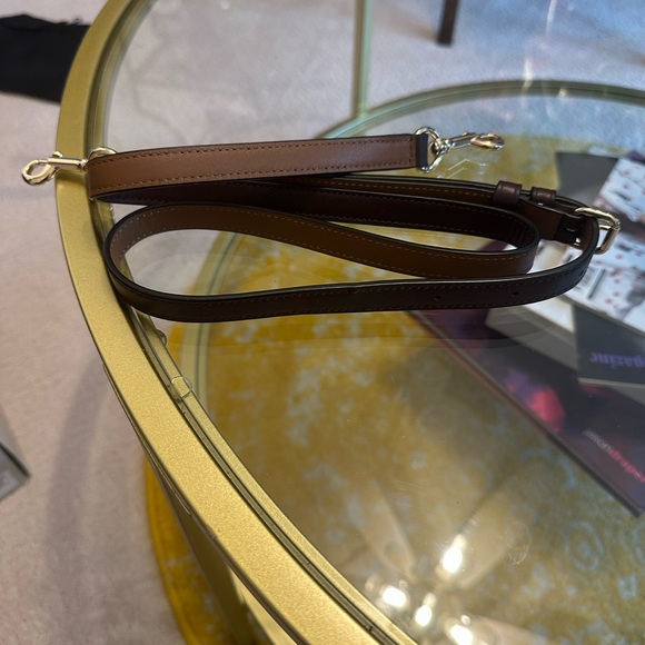 Coach Dark Red Embossed Satchel - Picture 8 of 12